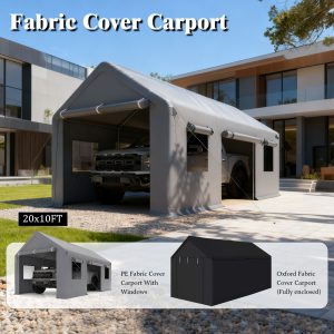 Backyard Blend Cloth Carport - Waterproof Car Canopy Tent 600D | 600D Fabric