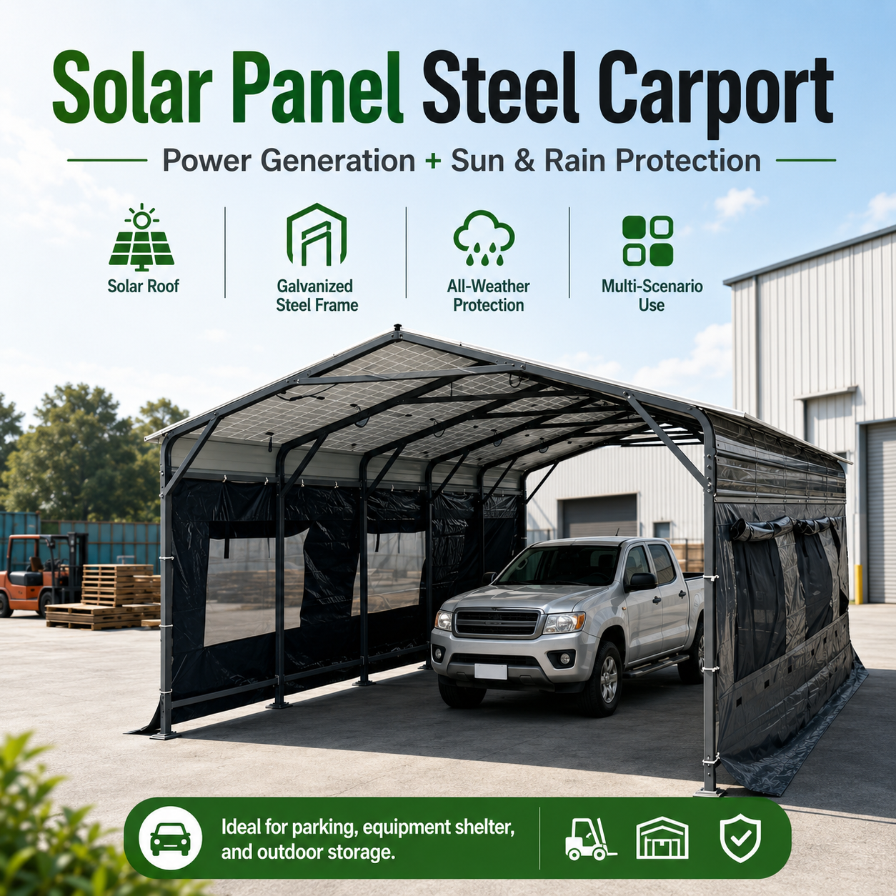 solar panel carport